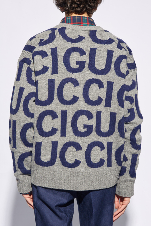 GUCCIカーディガン GUCCIストライプカーディガン|新品 - lia makana